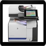 HP LaserJet Color Managed MFP M 775 fm 