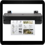 HP DesignJet T 230 24-Zoll-Drucker (5HB07A#B19)