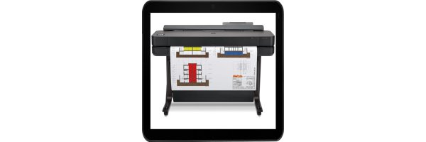 HP DesignJet T 650 36-Zoll-Drucker (5HB10A#B19)