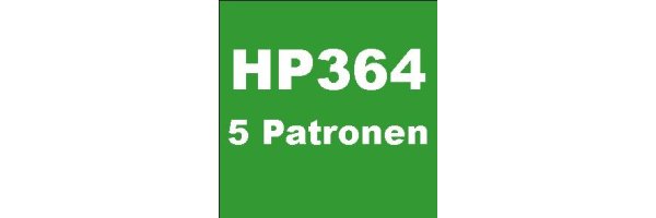 HP364 - 5 Patronen