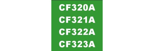 HP 652A - CF320A | CD321A | CF322A | CF323A