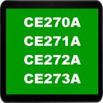 HP 650A - CE270A, CE271A, CE272A, CE273A