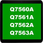 HP 314A - Q7560A, Q7561A, Q7562A, Q7563A