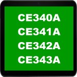 HP 651A - CE340A, CE341A, CE342A,CE343A
