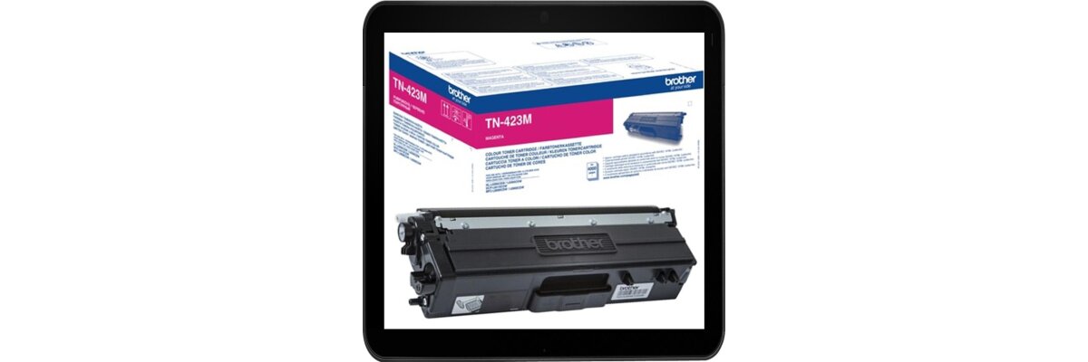 TN423M - magenta - Brother Lasertoner mit 4.000 Seiten Druckleistung nach ISO - TN423M - magenta - Brother Lasertoner mit 4.000 Seiten Druckleistung nach ISO