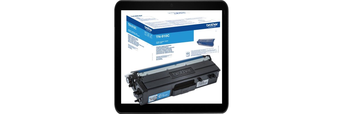 TN910C - cyan - Brother Lasertoner mit 9.000 Seiten Druckleistung nach ISO - TN910C - cyan - Brother Lasertoner mit 9.000 Seiten Druckleistung nach ISO