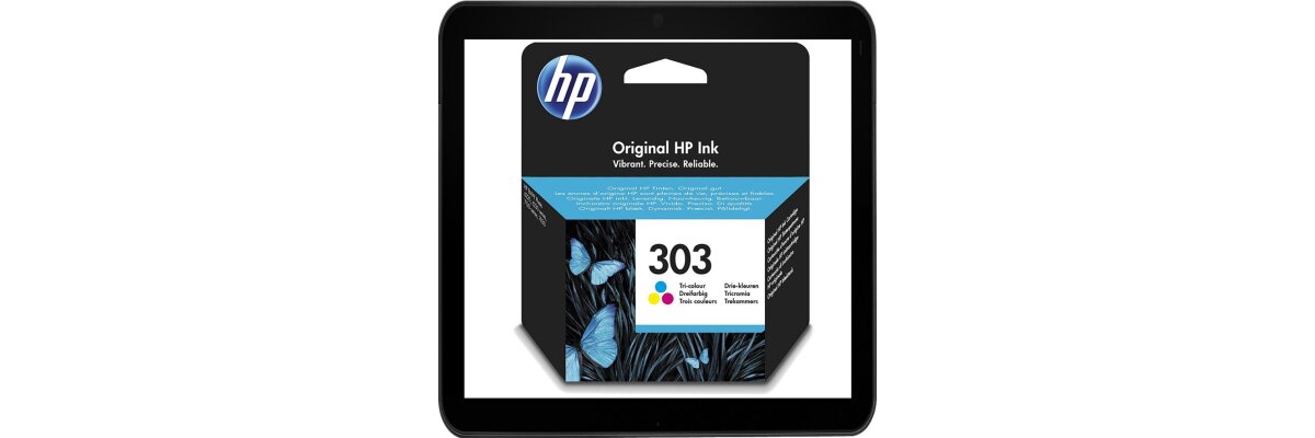 HP303 Color Original 165 Seiten Farbtintenpatrone - T6N01AE - HP303 Color Original 165 Seiten Farbtintenpatrone - T6N01AE