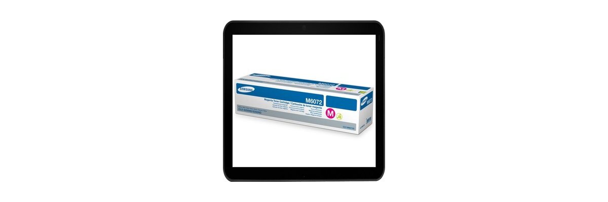 CLTM6072S Samsung Lasertoner Magenta mit ca. 15.000 Seiten Druckleistung nach Iso - CLTM6072S Samsung Lasertoner Magenta mit ca. 15.000 Seiten Druckleistung nach Iso