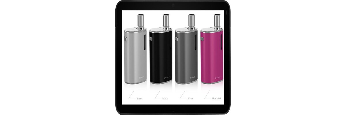 Eleaf iNano Kit mit 650mAh Akkuträger - ideales Einstiegsset - Eleaf iNano Kit mit 650mAh Akkuträger - ideales Einstiegsset