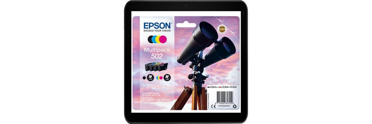 EPSON 502 UND EPSON 502XL DRUCKERPATRONEN – Neu im Tintenshop365 - EPSON 502 UND EPSON 502XL DRUCKERPATRONEN – Neu im Tintenshop365