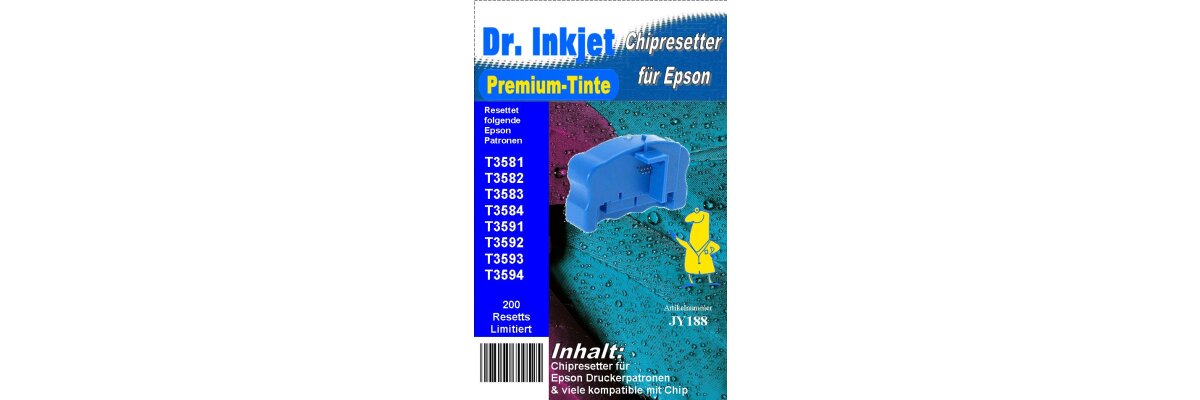 JY188 - Chipresetter für Epson Druckerpatronen mit der Nummer T35 (Motiv: Vorhängeschloß) - JY188 - Chipresetter für Epson Druckerpatronen mit der Nummer T35 (Motiv: Vorhängeschloß)