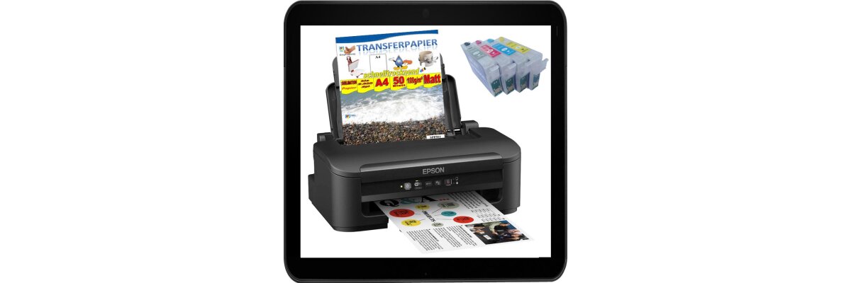 Epson WF2010 zum Sublimationsdrucker umrüsten - so einfach geht es - Epson WF2010 zum Sublimationsdrucker umrüsten - so einfach geht es