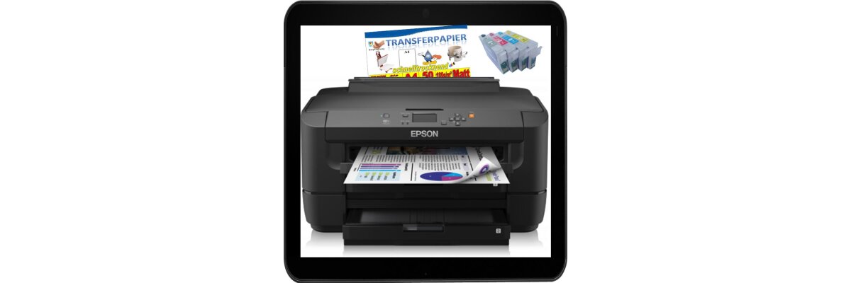 Epson WF7210 zum Sublimationsdrucker umrüsten - so einfach geht es - Epson WF7210 zum Sublimationsdrucker umrüsten - so einfach geht es