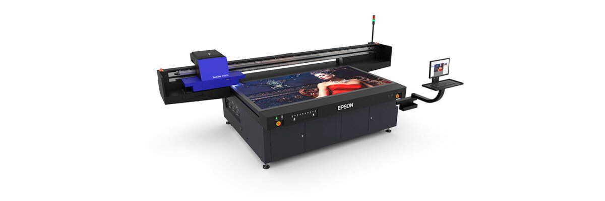 Epson stellt UV-Flachbett-LED-Drucker SureColor SC-V7000 vor - Epson stellt UV-Flachbett-LED-Drucker SureColor SC-V7000 vor