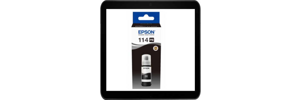 Epson 114 Fotoschwarz 70ml Epson Druckertinte - C13T07B140 - Epson 114 Fotoschwarz 70ml Epson Druckertinte - C13T07B140