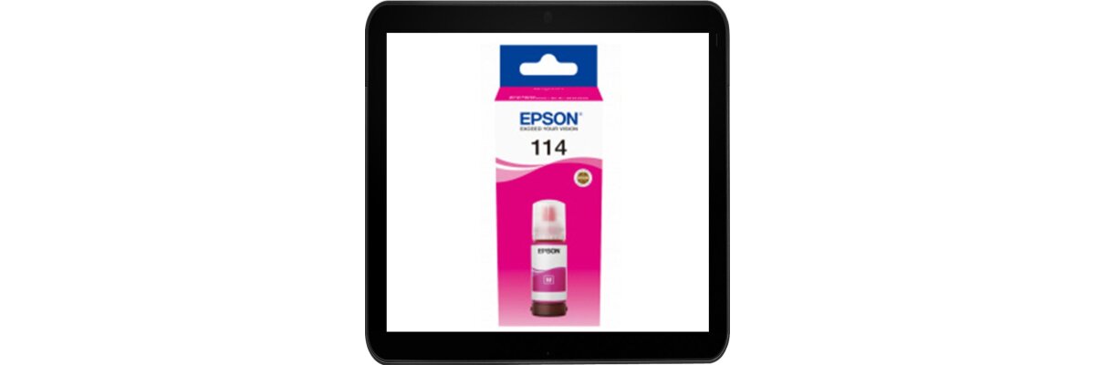 Epson 114 Magenta 70ml Epson Druckertinte - C13T07B340 - Epson 114 Magenta 70ml Epson Druckertinte - C13T07B340