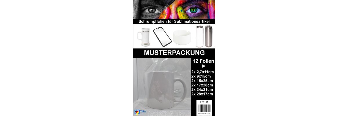 Sublimation für Anfänger Teil 9 - Schrumpfschläuche für den Ofen - Sublimation für Anfänger Teil 9 - Schrumpfschläuche für den Ofen