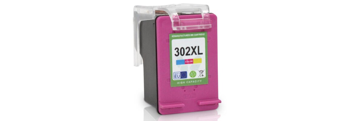 HP302CXL - Dr.Inkjet Ersatzcolorpatrone mit 12ml Inhalt / ersetzt die F6U67AE - HP302CXL - Dr.Inkjet Ersatzcolorpatrone mit 12ml Inhalt / ersetzt die F6U67AE