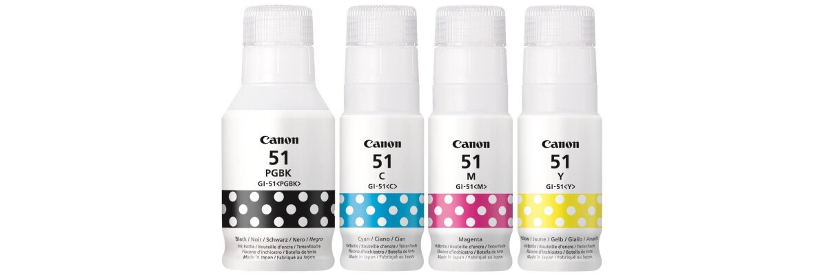 GI-51 Druckertinte / Nachfülltinte / Inkjet für Canon Pixma G2520 - GI-51 Druckertinte / Nachfülltinte / Inkjet für Canon Pixma G2520