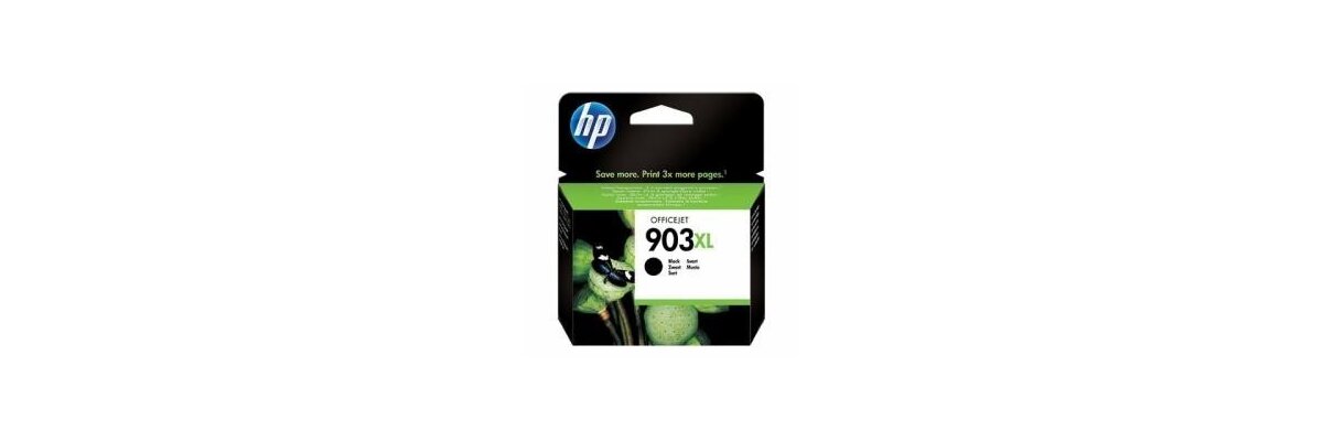 HP903XL Schwarz HP Tintenpatrone mit ca. 825 Seiten Druckleistung nach Iso - T6M15AE - HP903XL Schwarz HP Tintenpatrone mit ca. 825 Seiten Druckleistung nach Iso - T6M15AE