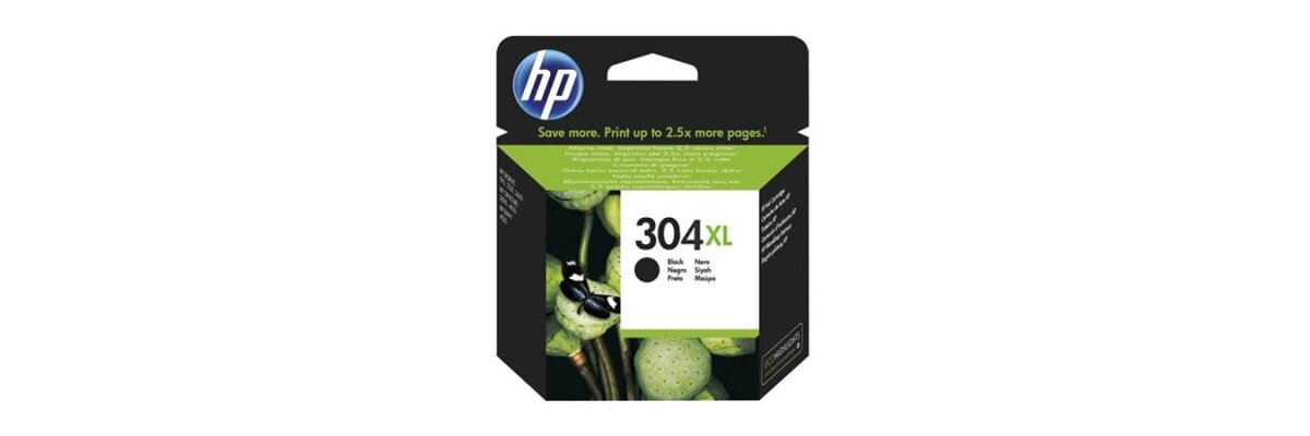 HP304XL - Druckerpatrone schwarz mit ca. 300 Seiten Druckleistung nach Iso - 8,5ml | N9K08AE - HP304XL - Druckerpatrone schwarz mit ca. 300 Seiten Druckleistung nach Iso - 8,5ml | N9K08AE