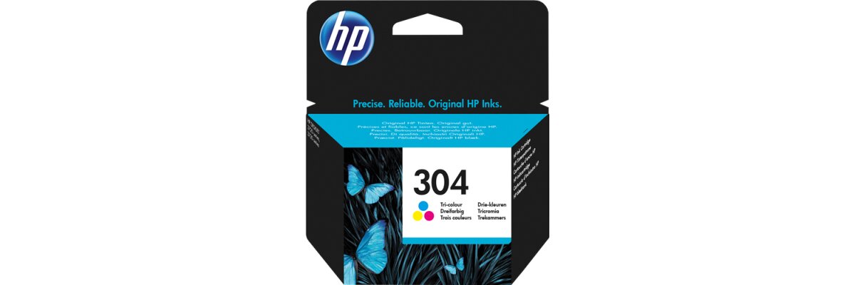 HP304 - Druckerpatrone color mit ca. 100 Seiten Reichweite nach Iso - 2ml | N9K05AE - HP304 - Druckerpatrone color mit ca. 100 Seiten Reichweite nach Iso - 2ml | N9K05AE