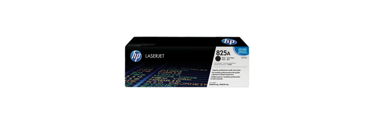 825A | HP CB390A - schwarz - Original HP Druckkassette mit 19.500 Seiten Druckleistung nach Iso - 825A | HP CB390A - schwarz - Original HP Druckkassette mit 19.500 Seiten Druckleistung nach Iso