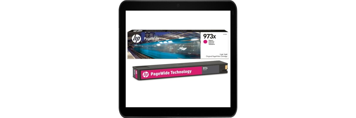 HP973X Magenta Original Druckerpatrone mit hoher Reichweite für HP PageWide - 7.000 Seiten Druckleistung - HP973X Magenta Original Druckerpatrone mit hoher Reichweite für HP PageWide - 7.000 Seiten Druckleistung