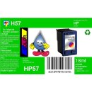 HP57 - TiDis Ersatzpatrone für C6657AE - color -...