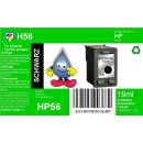 HP56 - TiDis Ersatzpatrone für C6656AE - schwarz -...