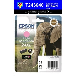 T24264010 - lightmagenta - EPSON Original Drucktinte mit 5,1ml Inhalt zum Superangebot