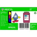 HP62XLC - TiDis Recyclingpatrone - color - Druckpatrone...