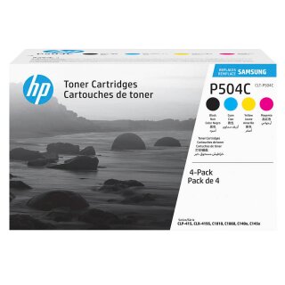 SU400A - CLT-P504C SAMSUNG CLT-P504C schwarz, cyan, magenta, gelb Toner