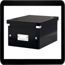 LEITZ Click & Store Aufbewahrungsbox 7,4 l schwarz