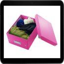 LEITZ Click & Store Aufbewahrungsbox 7,4 l pink