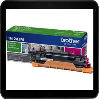 TN-243M magenta Brother Lasertoner mit 1.000 Druckleistung nach Iso