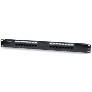 16-Port Cat5e Patchpanel