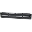 48-Port Cat6 Patchpanel