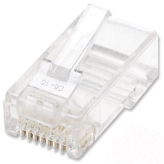 100er-Pack Cat6 RJ45-Modularstecker