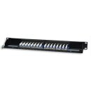 16-Port Cat5e Patchpanel, geschirmt