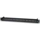 24-Port Cat5e Patchpanel, geschirmt