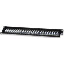 24-Port Cat5e Patchpanel, geschirmt