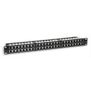 48-Port Cat5e Patchpanel, geschirmt