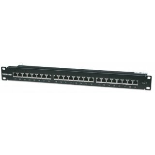 24-Port Cat6 Patchpanel, geschirmt