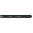 24-Port Cat6 Patchpanel, geschirmt