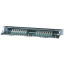 16-Port Cat6 Patchpanel, geschirmt