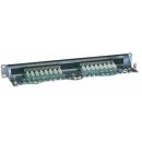 16-Port Cat6 Patchpanel, geschirmt