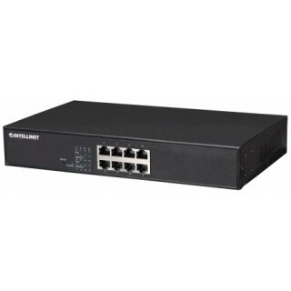 8-Port Gigabit Ethernet PoE+ Web-Managed Switch