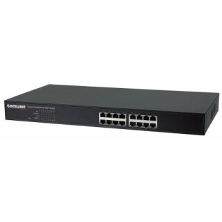 16-Port Fast Ethernet PoE+ Switch