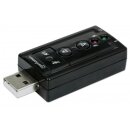 Hi-Speed USB 2.0 -  3D 7.1 Sound Adapter